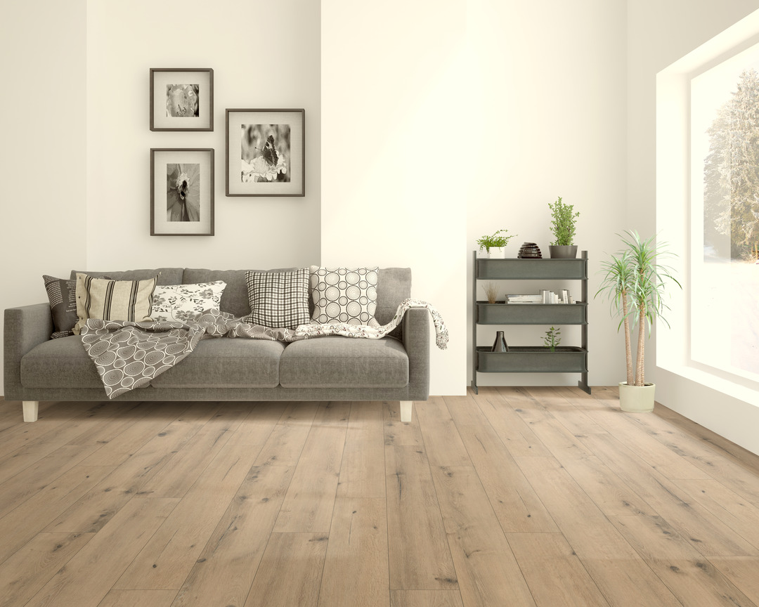 chestertown oak floors in a living room